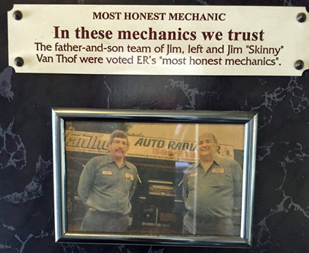 Van Thofs Auto & Radiator | Voted Most Honest Mechanic | 585-586-3180 | 929 Linden Ave, East Rochester NY 14445